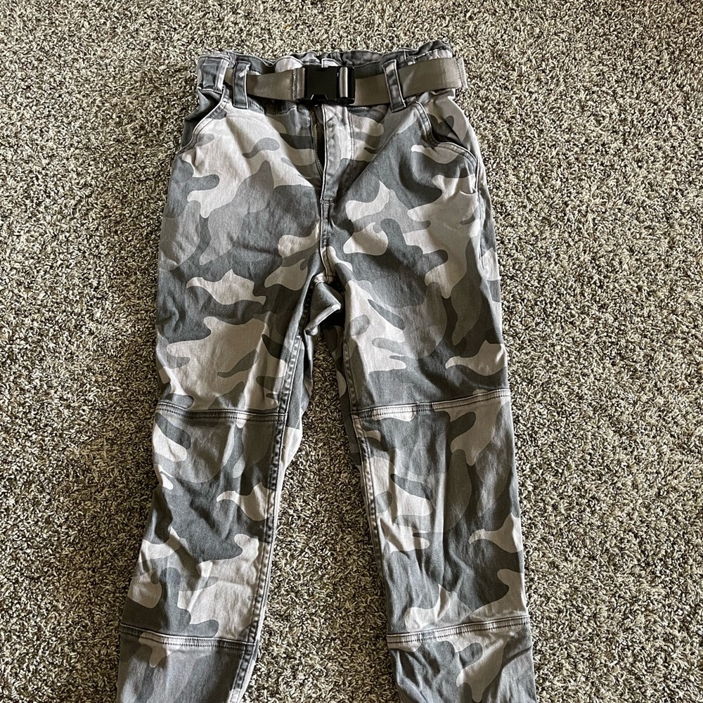 Hollister ultra high rise camp pants
